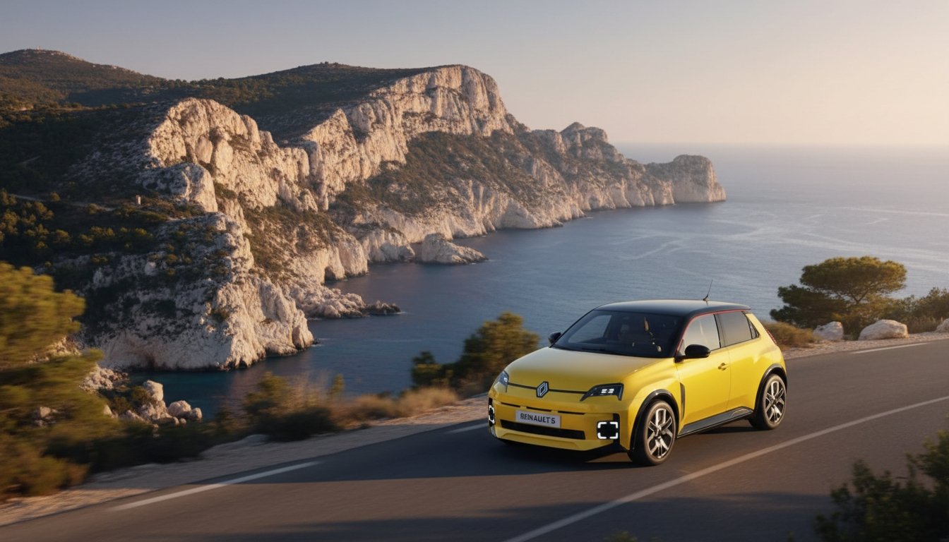 Renault 5 aux calanques