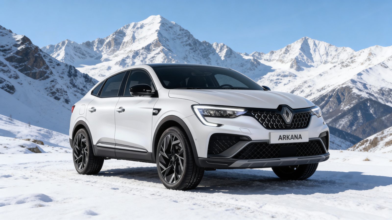 Renault Arkana en montagne